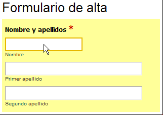 Mejoras en los campos de formulario